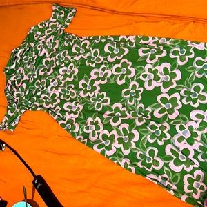 Nastygal long floral dress